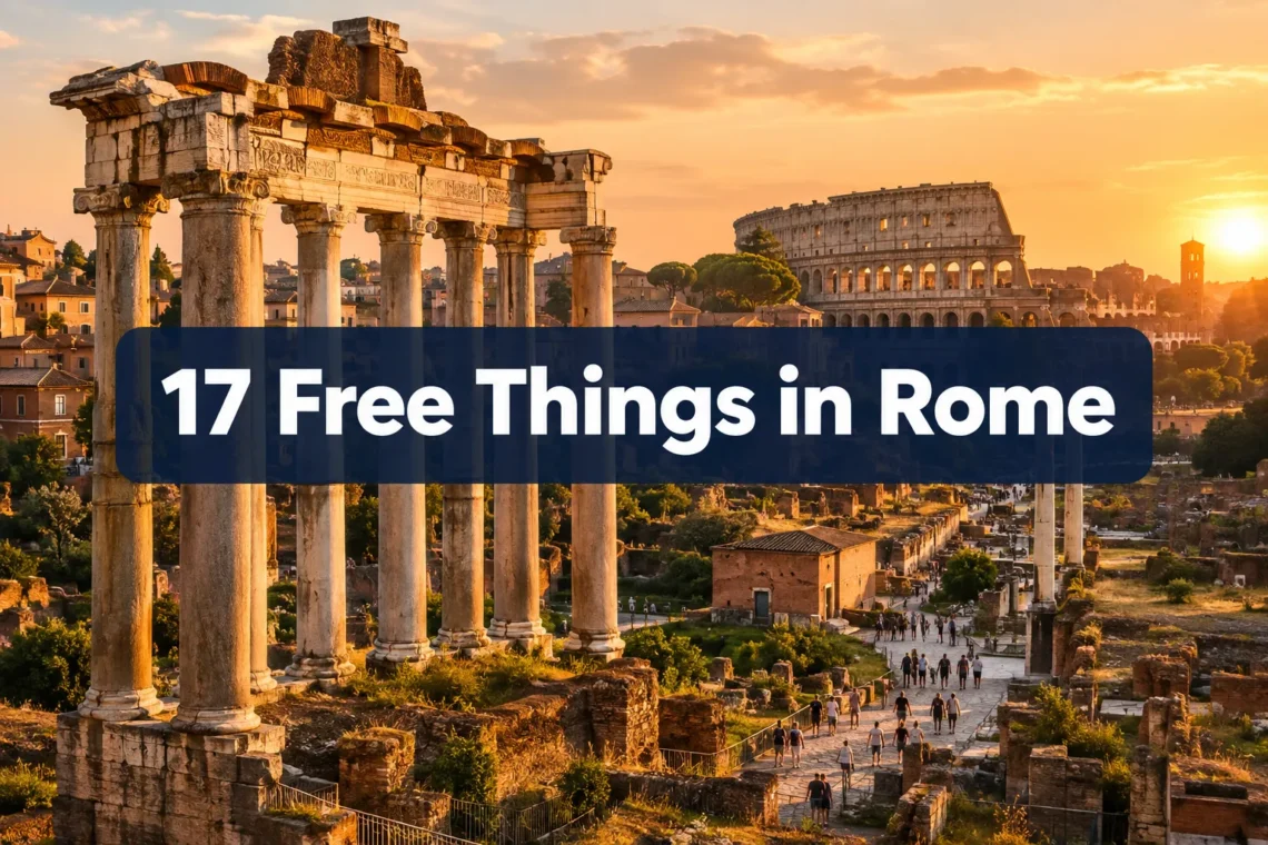 17 Free Things to Do in Rome Most Tourists Walk Right Past