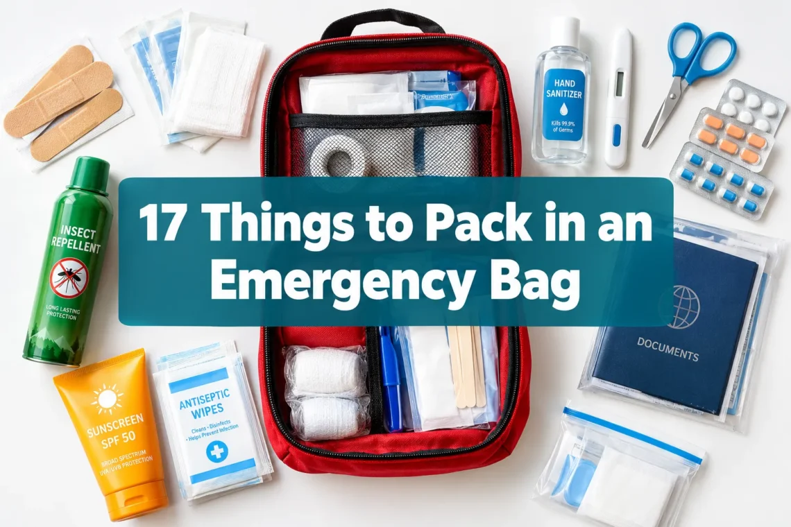 17 Things to Pack in an Emergency Bag for Travel (Before You Actually Need Them)