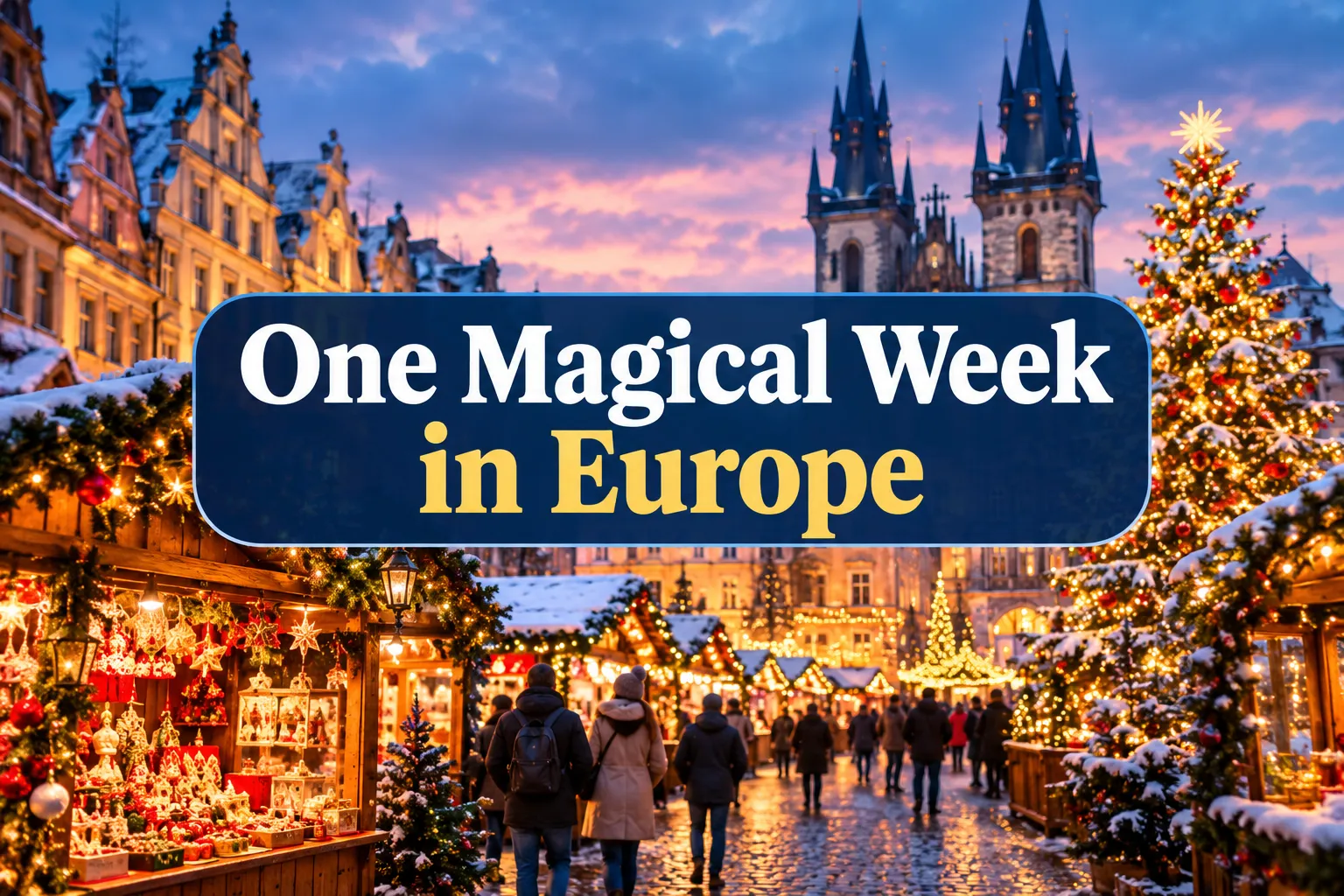 One Magical Week in Europe: The Christmas Market Itinerary Made for First-Timers