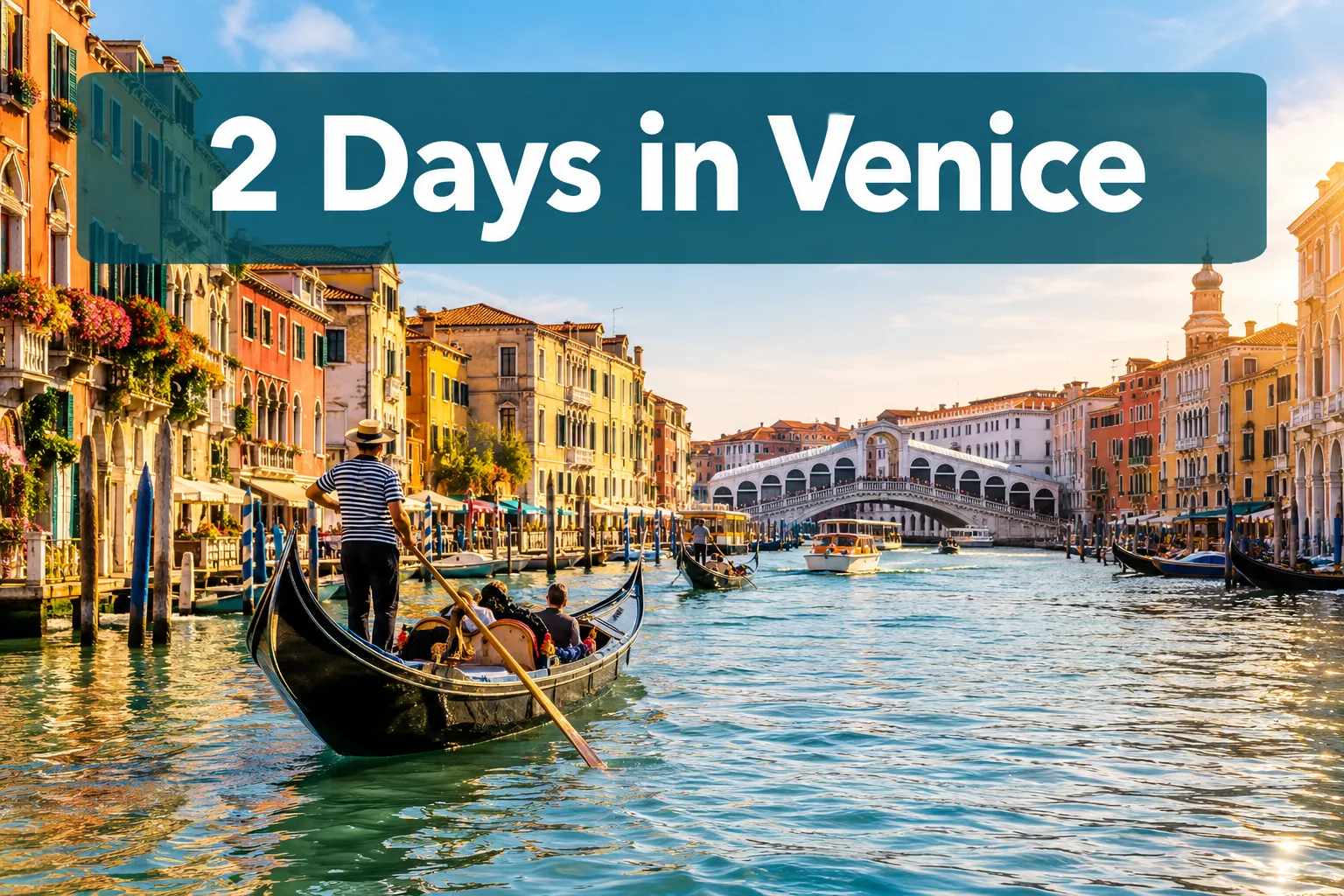 2 Days in Venice: The Perfect Itinerary Without Wasting a Minute