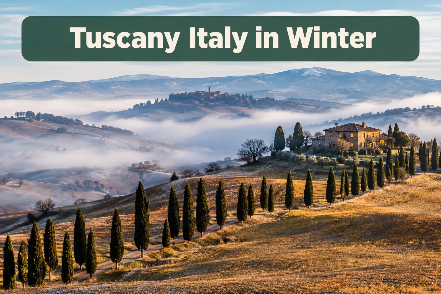 Tuscany Italy in Winter: 10 Cozy Places That Feel Straight Out of a Movie