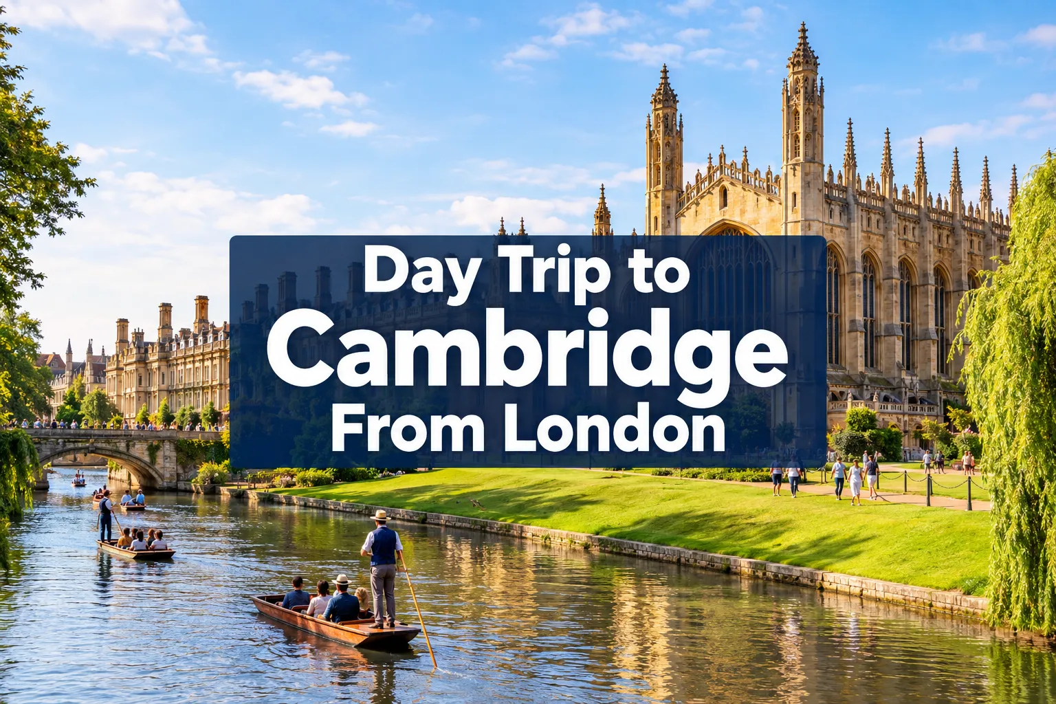 Day Trip to Cambridge From London: The Perfect 1-Day Itinerary That Does It All